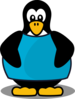 Penguin With A Shirt Clip Art